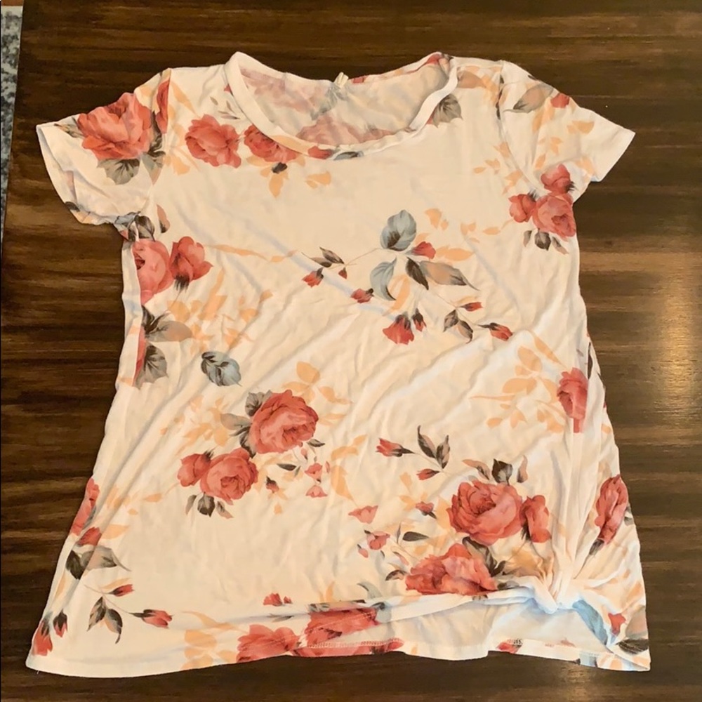 Pink Blush Maternity Tshirt